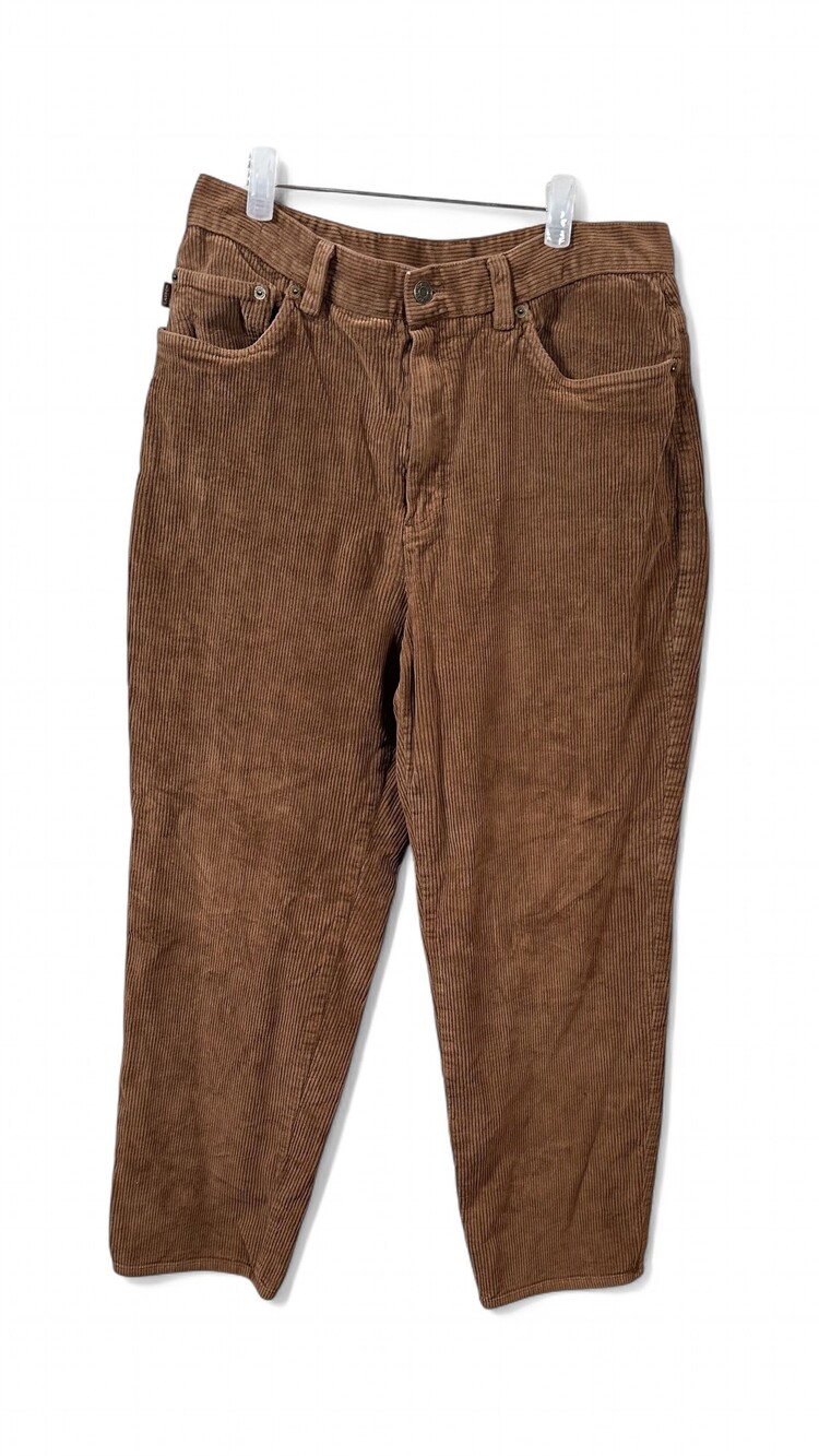 Lauren Jeans Co. Brown Corduroy Pants Size 12 Cotton Blend